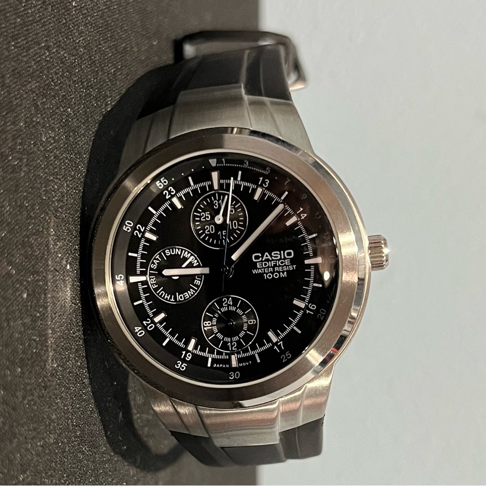 Casio Edifice Dual-Tone Chronograph Watch